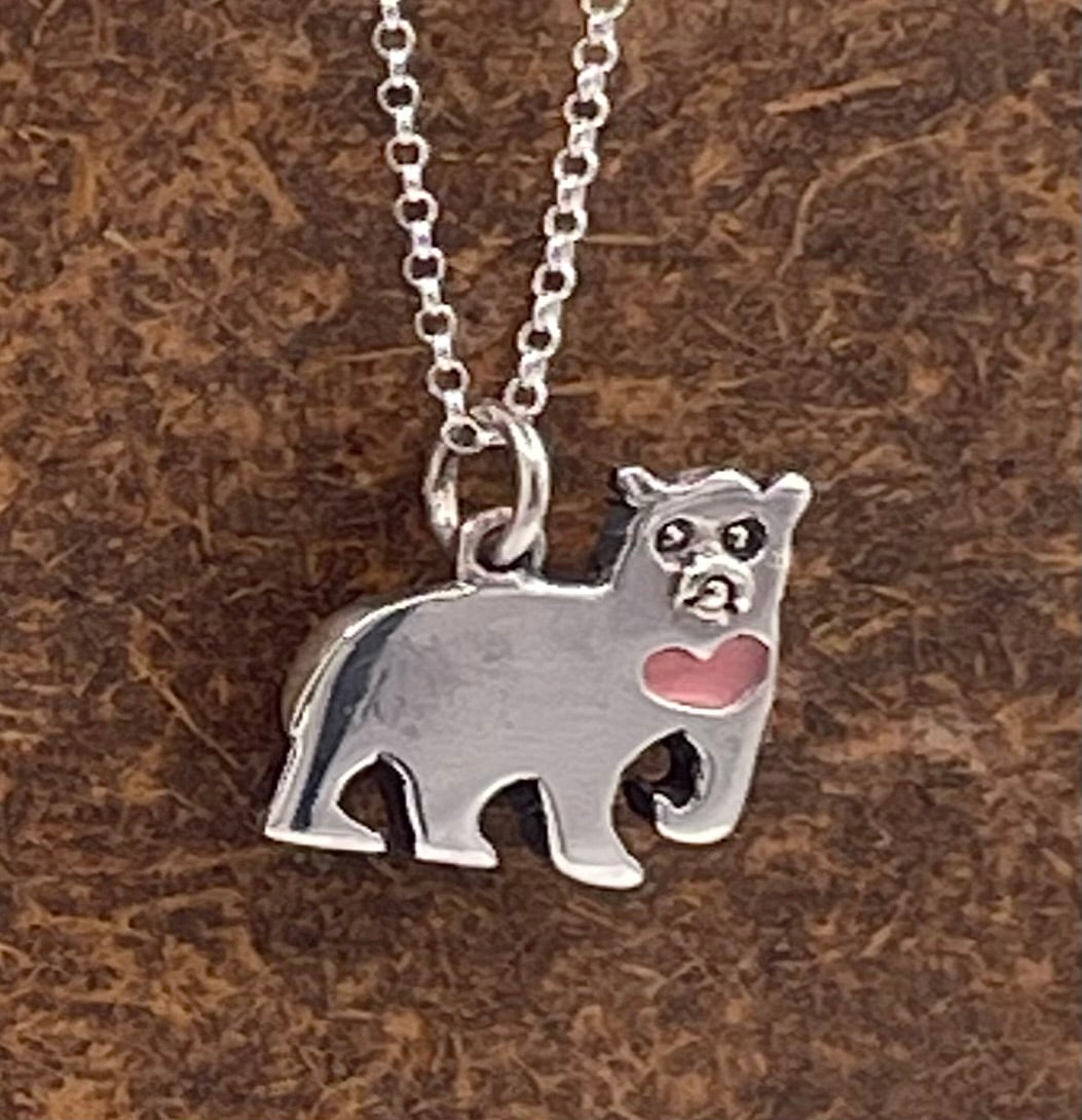 Free The Bears Necklace and Pendant