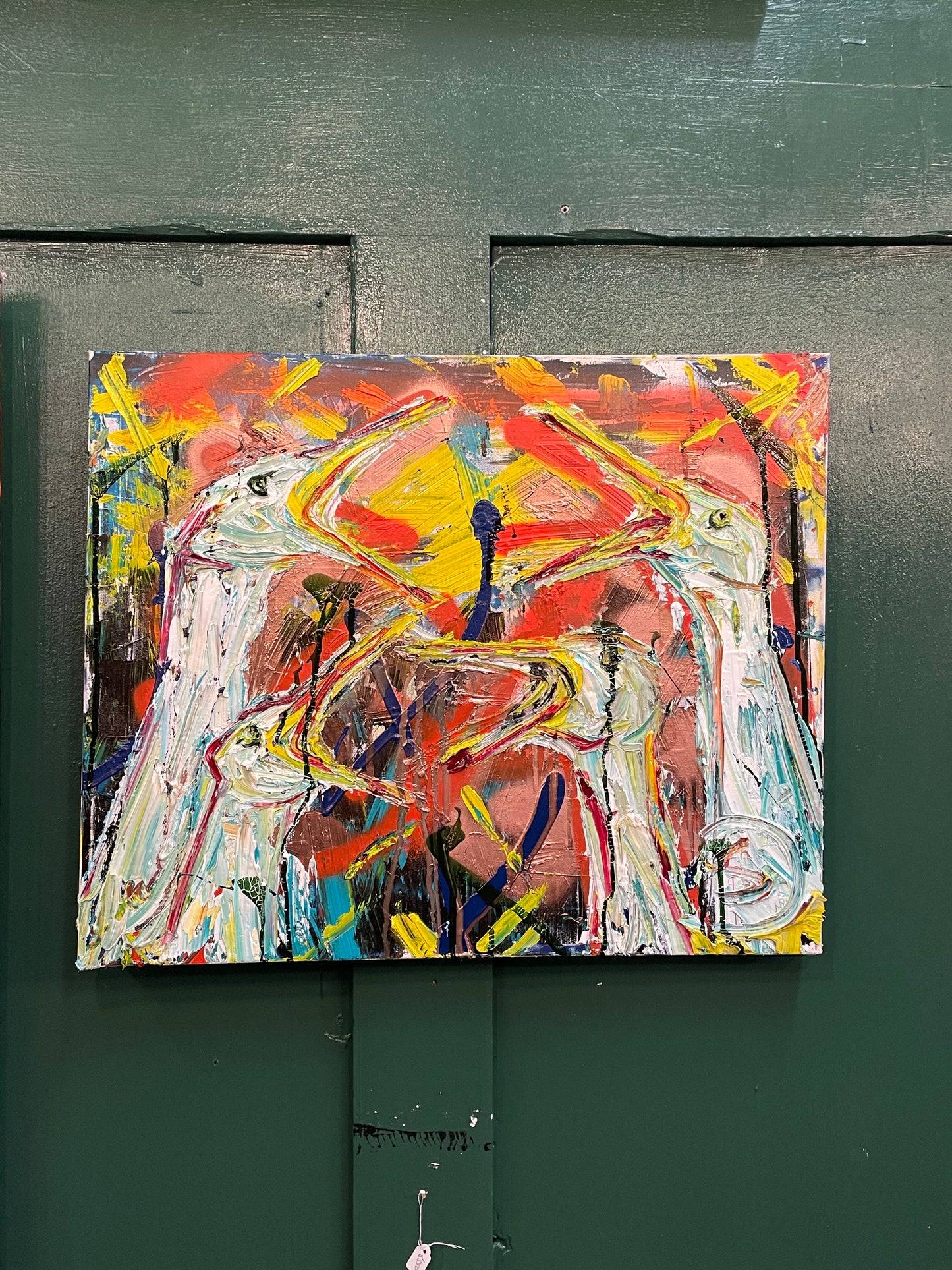 ‘Morning!’ Original oil painting