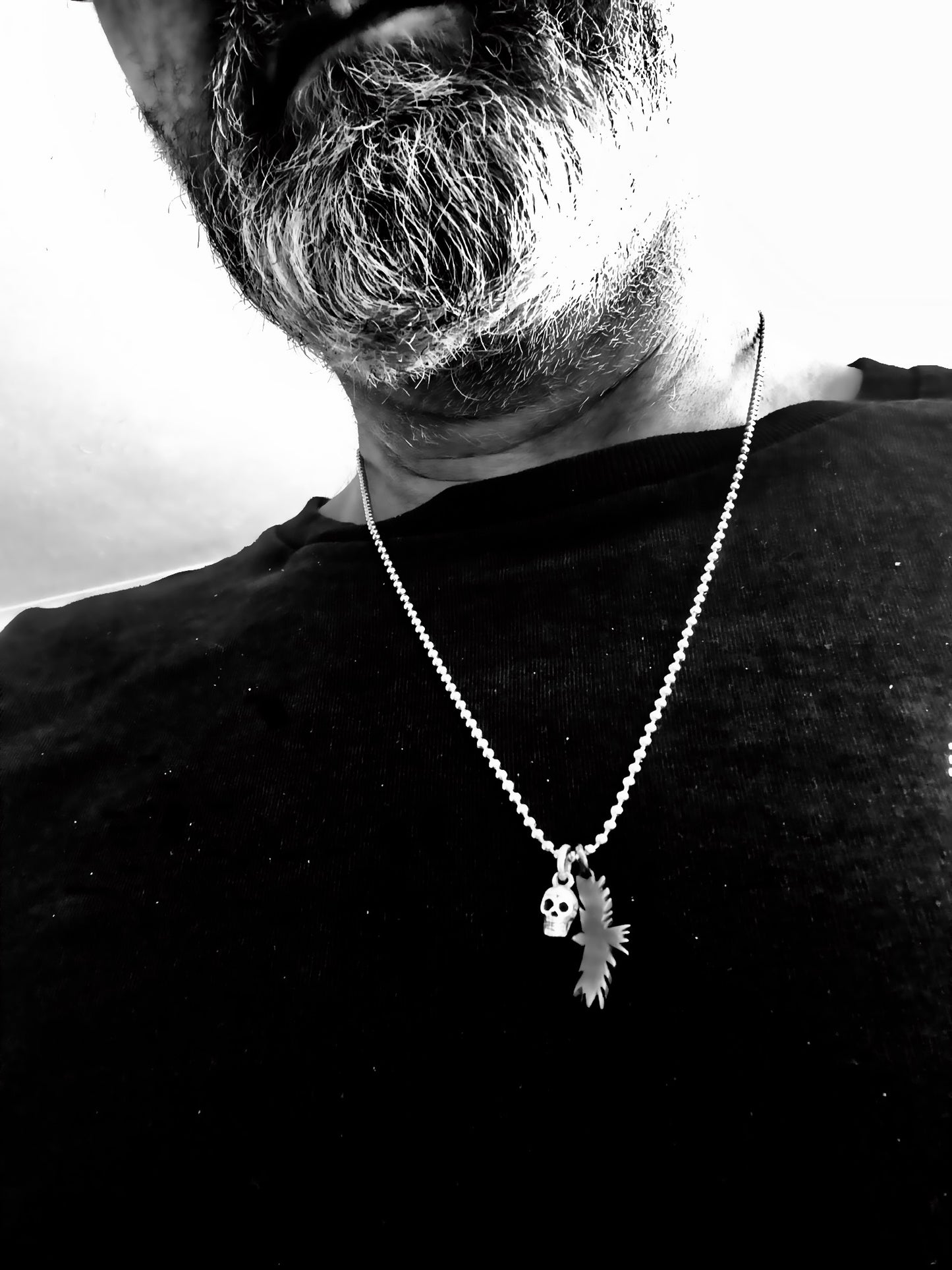 Skull and Eagle ‘Freedom’ pendant