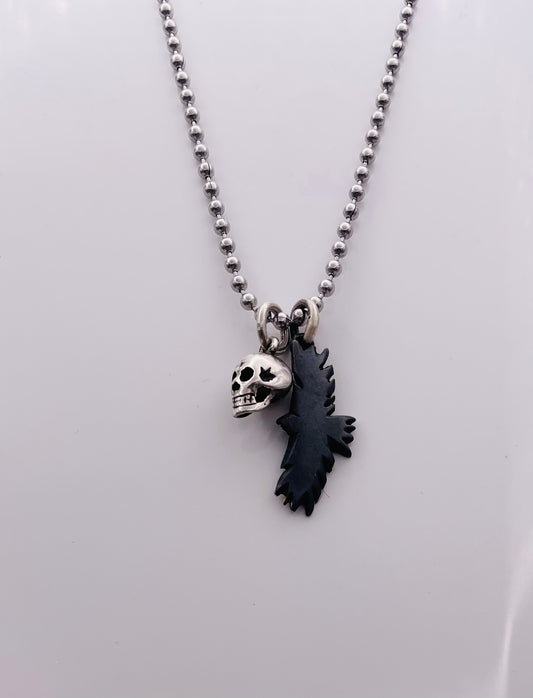 Skull and Eagle ‘Freedom’ pendant