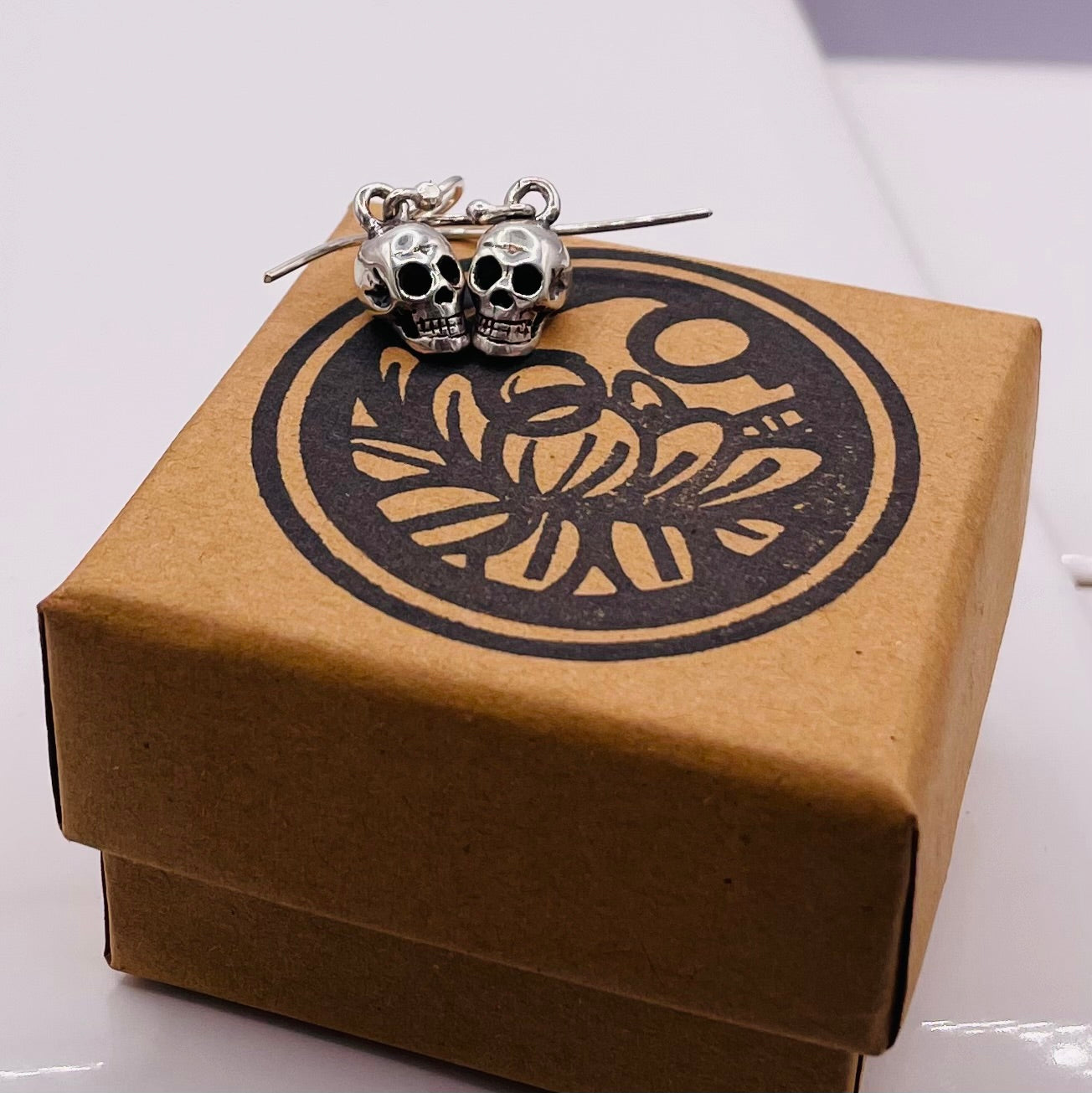 Skull earrings
