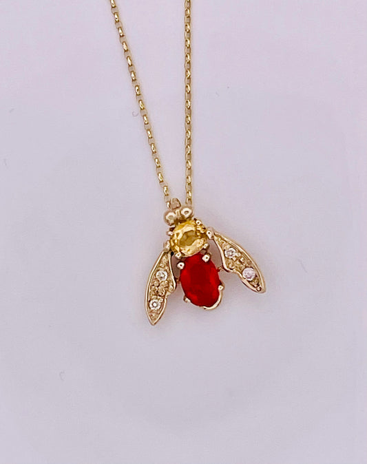 Fire Opal Bee