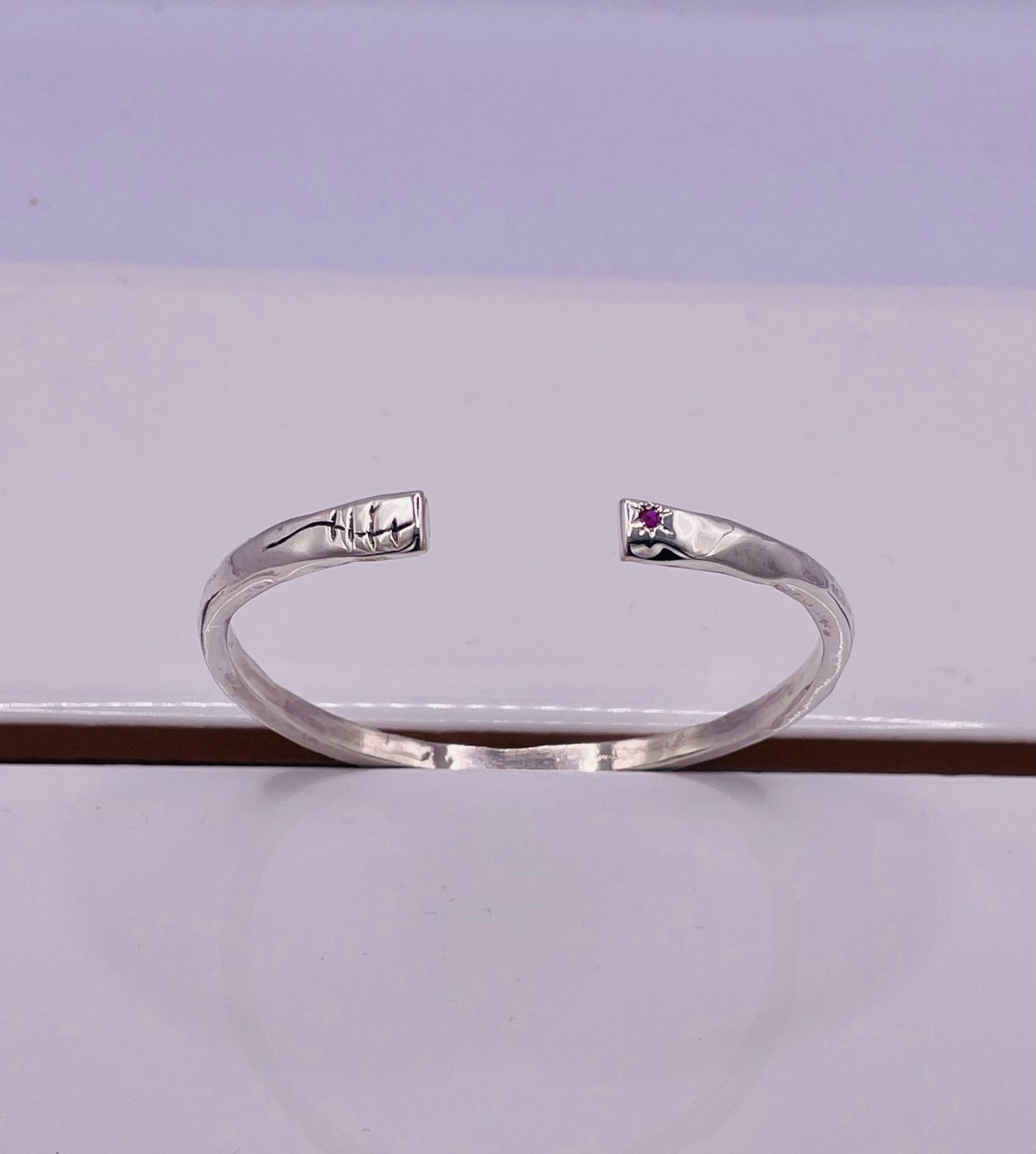 Silver Torque Bangle