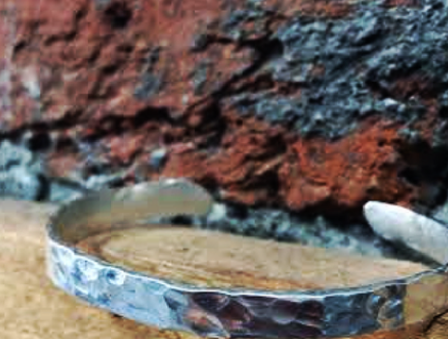 Handmade Planished Bangle