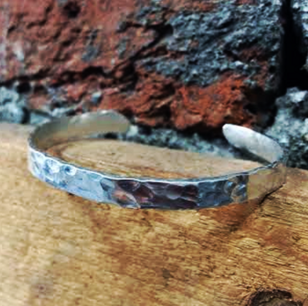 Handmade Planished Bangle