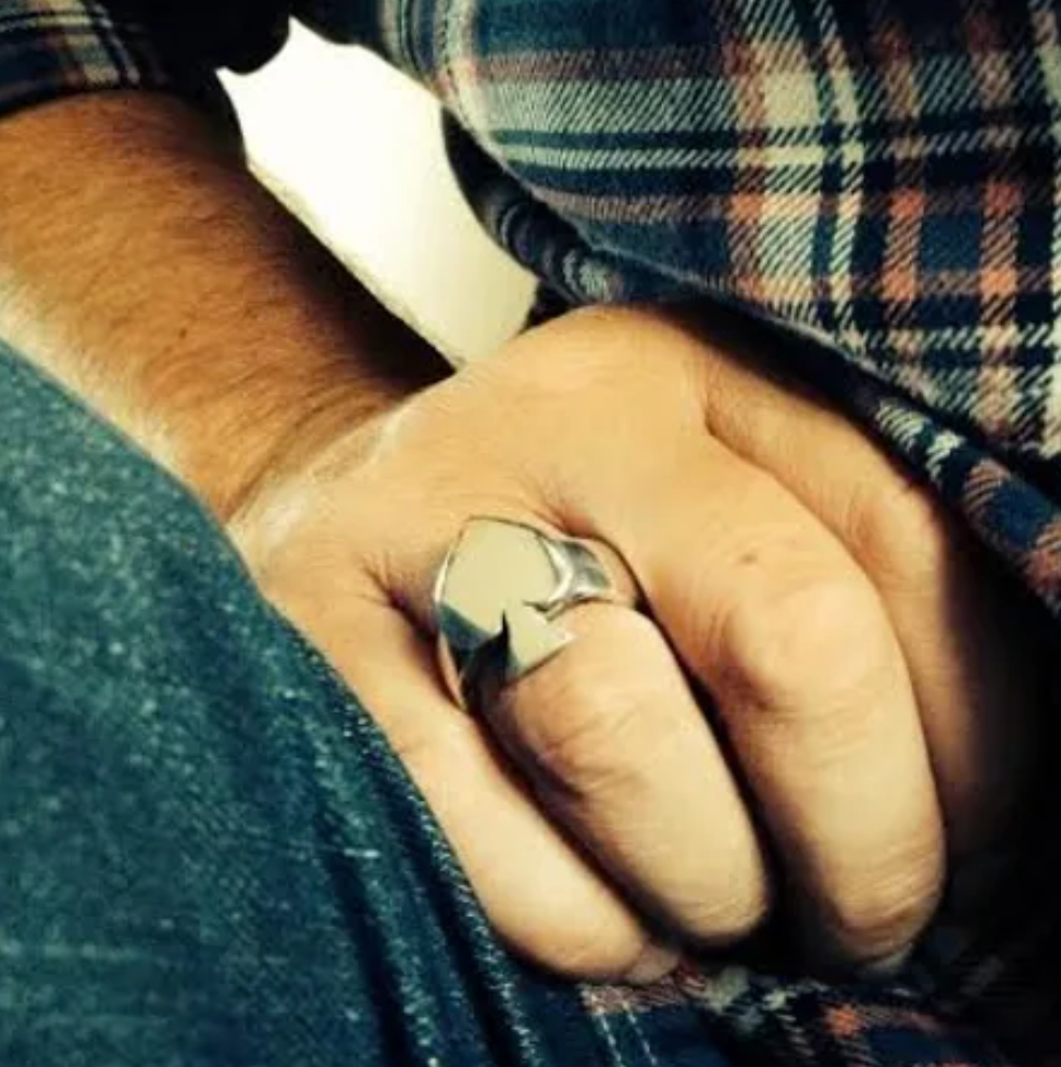 Ace of Spades Ring