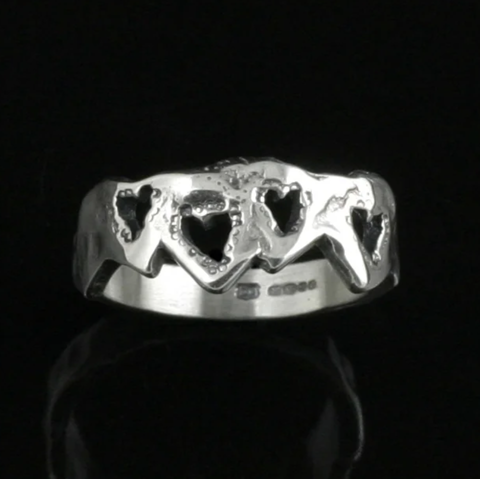 Molten Hearts Ring