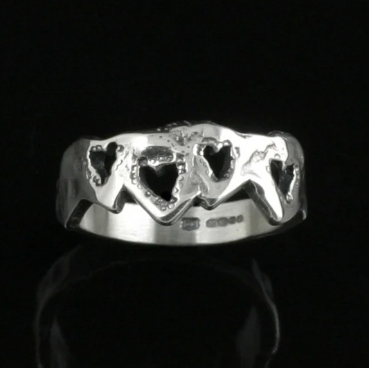 Molten Hearts Ring