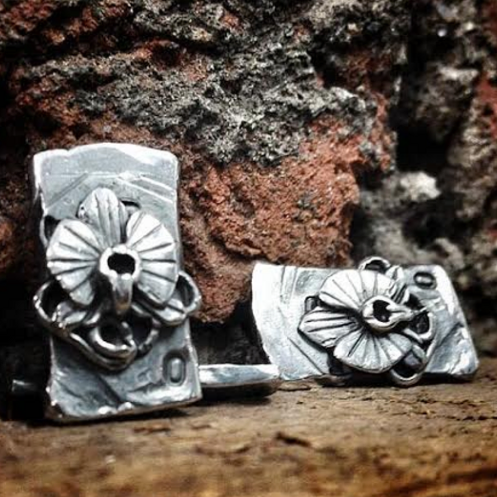 Orchid Cufflinks