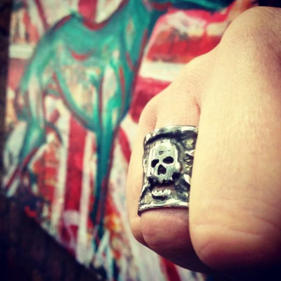 Skull and Cross Bone Ring
