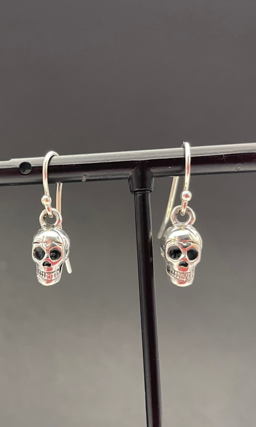Skull earrings