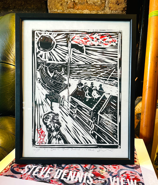‘I Don’t Just Thrive - I Survive’ no 16/150 Framed