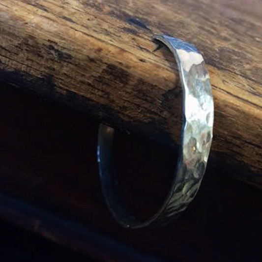 Handmade Planished Bangle