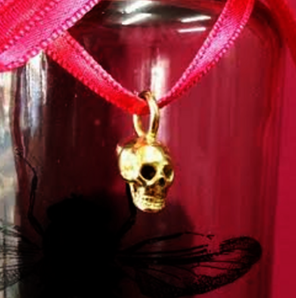 Gold Skull Pendant