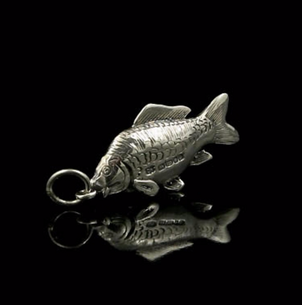 Silver Carp Pendant