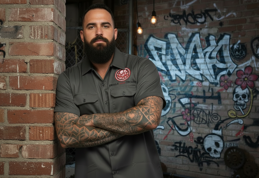 Customised 'Dickies' Workwear Shirt Short Sleeve